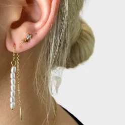 Winther Studio Billo Star Piercing> Piercingsmykker | Øreringe