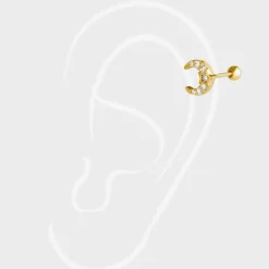 Winther Studio Moonstone Piercing> Piercingsmykker | Øreringe