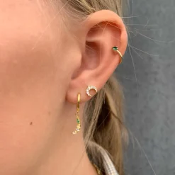 Winther Studio Moonstone Piercing> Piercingsmykker | Øreringe